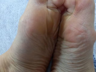 my feet and new pedicure