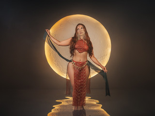 To the magic of the moon