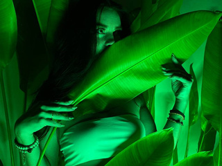 Photo session by the pool