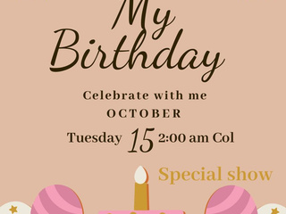 my birthday is approaching 🥳🎁🥰🎉