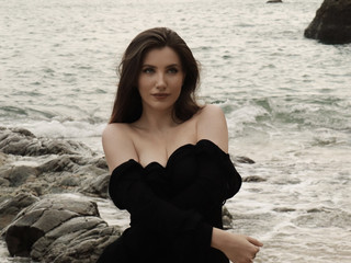 on the shores of the South China Sea