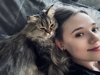 Me and Murzik(the cat)