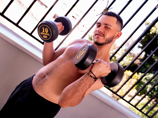 Sweat, strength, and seduction.