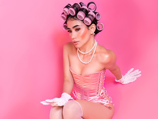 ✨ Pregnant glow, seductive soul.