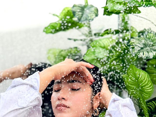 Wet and not just because of the water 😏