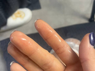 photo of my pussy juices after strong masturbation