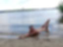 Nudist beach on the Volga 2