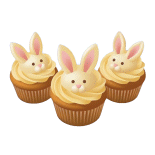 Bunny cupcakes