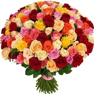 Beautiful bouquet of roses