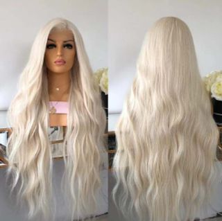 blonde wig
