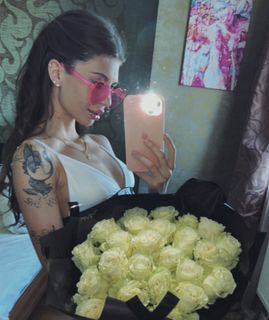 white roses