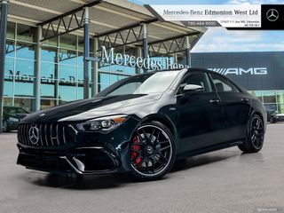 Black Mercedes-Benz CLA 45 AMG