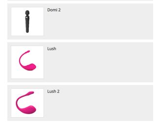 Lovense toys