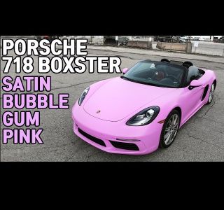 Pink Porsche Boxster