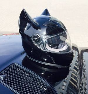 Black kitty Helmet. Size M :D