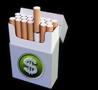 a pack of cigarettes