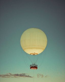 Hot air balloon flight