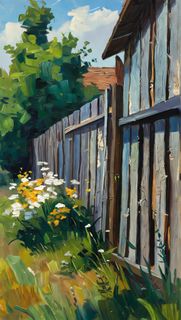 Build a fence at the dacha