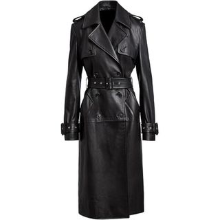 A leather coat