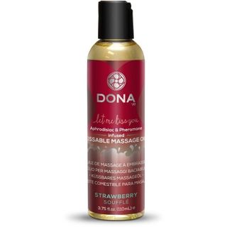 Massage oil for oral sex