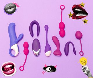 collection of sex toys