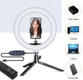 RING OF LIGHT SO YOU SEE ME SUPER HOT!