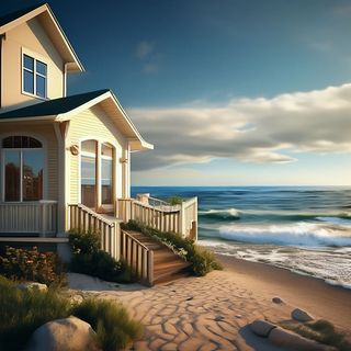 House on the seashore