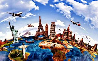 Around the world trip