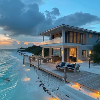 House on the seashore