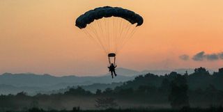 Parachute jump