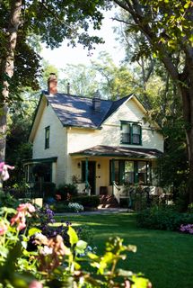private house with a bathhouse
