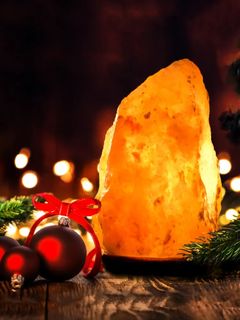 New Year gifts - salt lamp