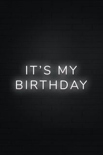 My birthday