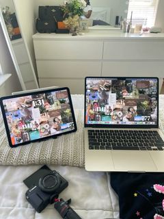 MACBOOK + IPAD + CAMERA