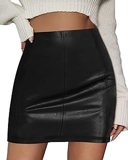 Leather Skirt M
