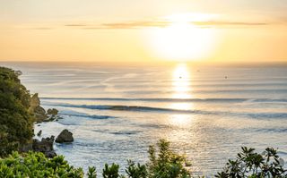 Meeting the sunrise in Bali