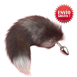 Kit Plug Anal Cola Y Orejas De Zorro