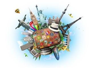 A round-the-world trip