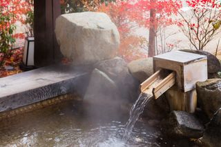 hot springs in Japan