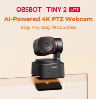 OBSBOT Tiny 2 Lite cámara web 4K