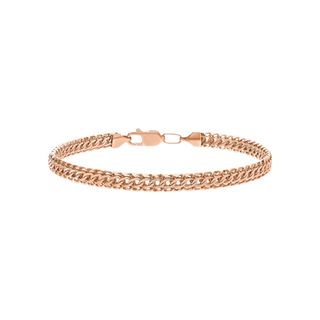 gold bracelet on hand