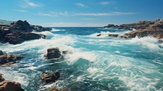 For the summer, to see the sea