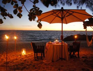 romantic dinner