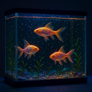 Aquarium - so that at least someone in the room silently admires me
