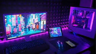 I'm saving up for a new computer.